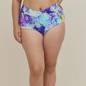 Torrid HIGH WAIST WRAP RISE SWIM BOTTOM size 4X